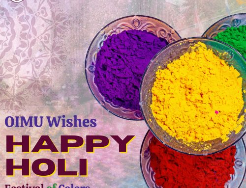 Osh International medical University (OIMU) family wishes “Happy Holi Festival” to all the students & Faculty Members.