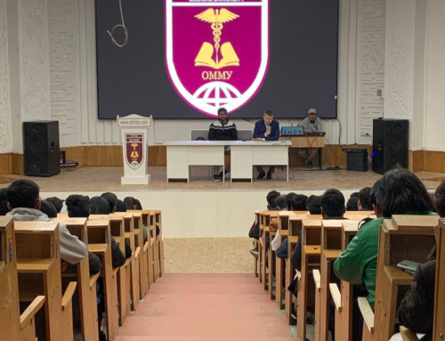 10.03.2023 – Meeting of students with the dean of medical faculty of Osh International Medical University (OIMU).